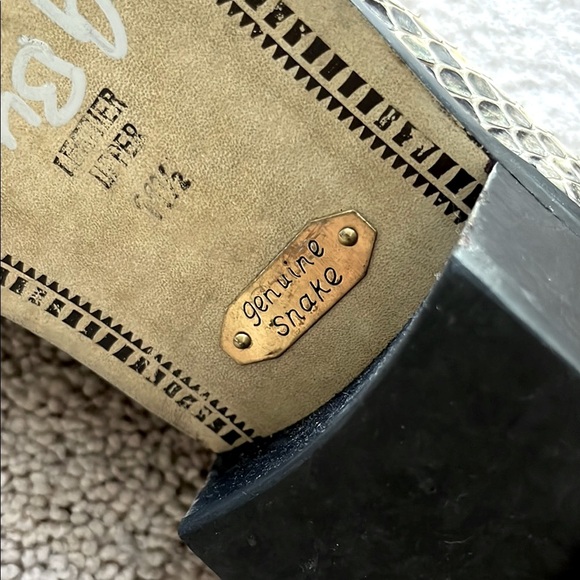 Vintage Real Snakeskin Men's Ankle Boots - Picture 7 of 8